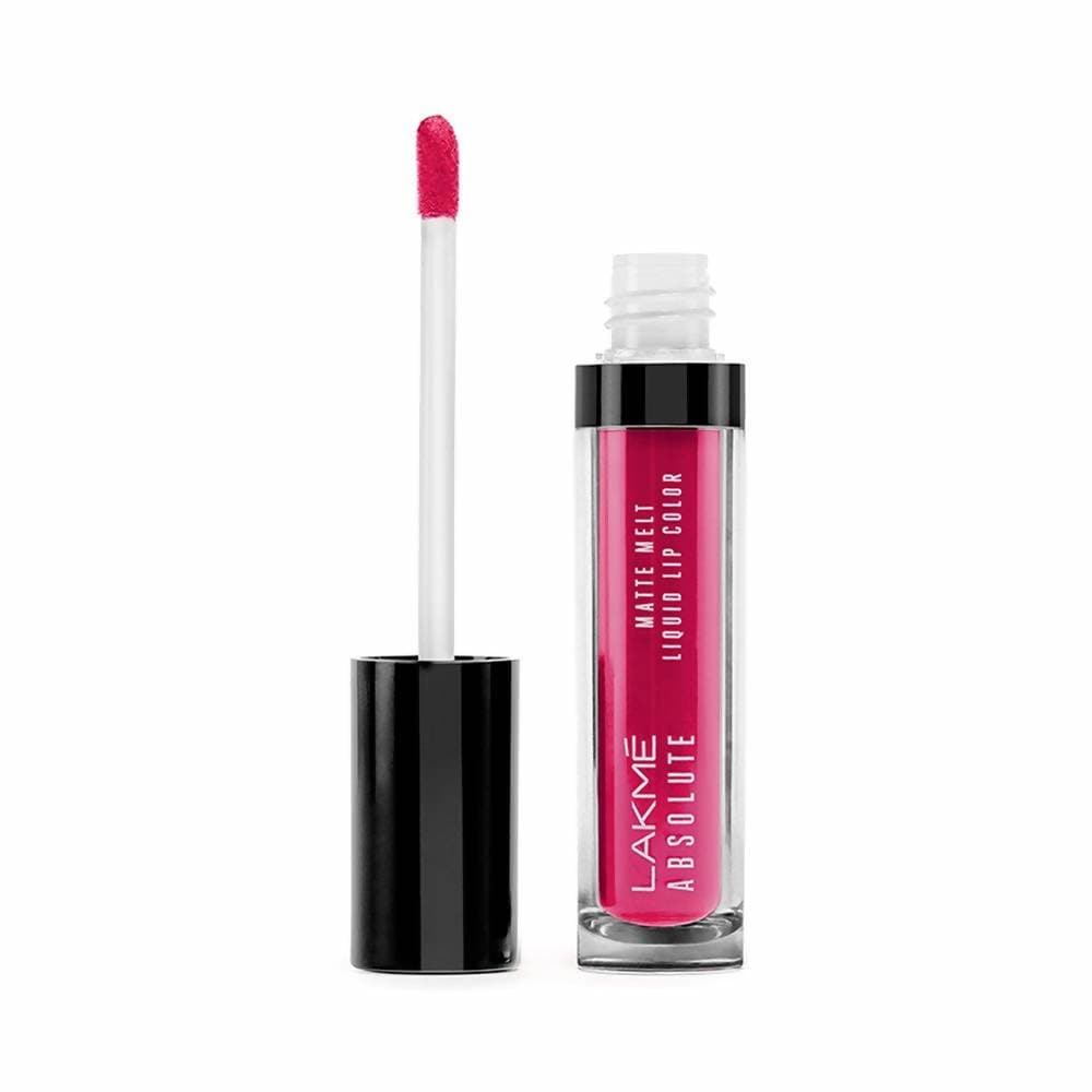 Lakme Absolute Matte Melt Liquid Lip Color - Pink Poison | Grocsy