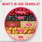 Tata Soulfull Millet Granola (Almonds & Cranberries) | Grocsy