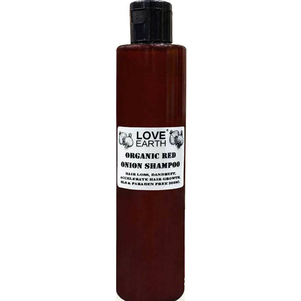 Love Earth Organic Red Onion Shampoo | Grocsy