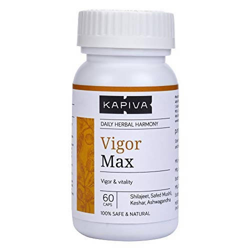 Kapiva Ayurveda Vigor Max Capsules | Grocsy