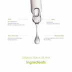 The Body Temple 25% AHA + 2% BHA & 5% PHA Peeling Solution for Face | Grocsy