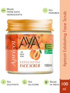 AYA Apricot Exfoliating Face Scrub | Grocsy