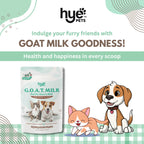 Hye Pets Full Fat Goat Milk Powder For Pets | Grocsy