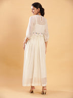 BohoJazz Bohemian Signature Dress with Embroidered Mul Top | Grocsy