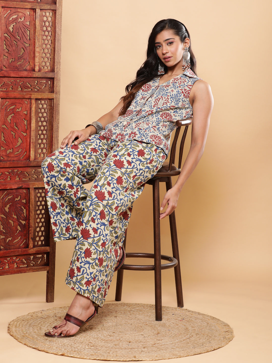 BohoJazz Boho Style Ajrakh Pants | Grocsy