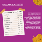Knacks Coin Khakhra Crisps - Cheesy Peasy Flavour | Grocsy