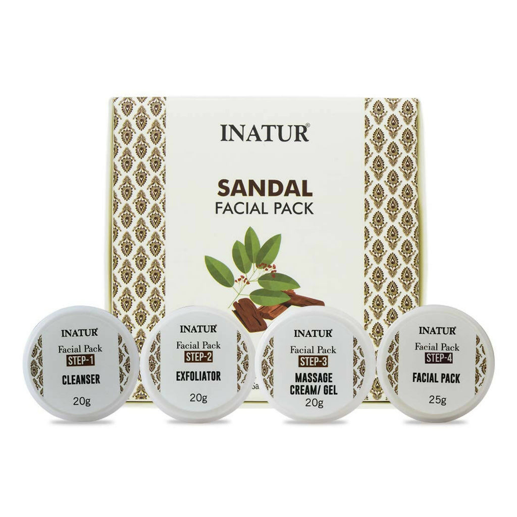 Inatur Sandal Facial Kit | Grocsy