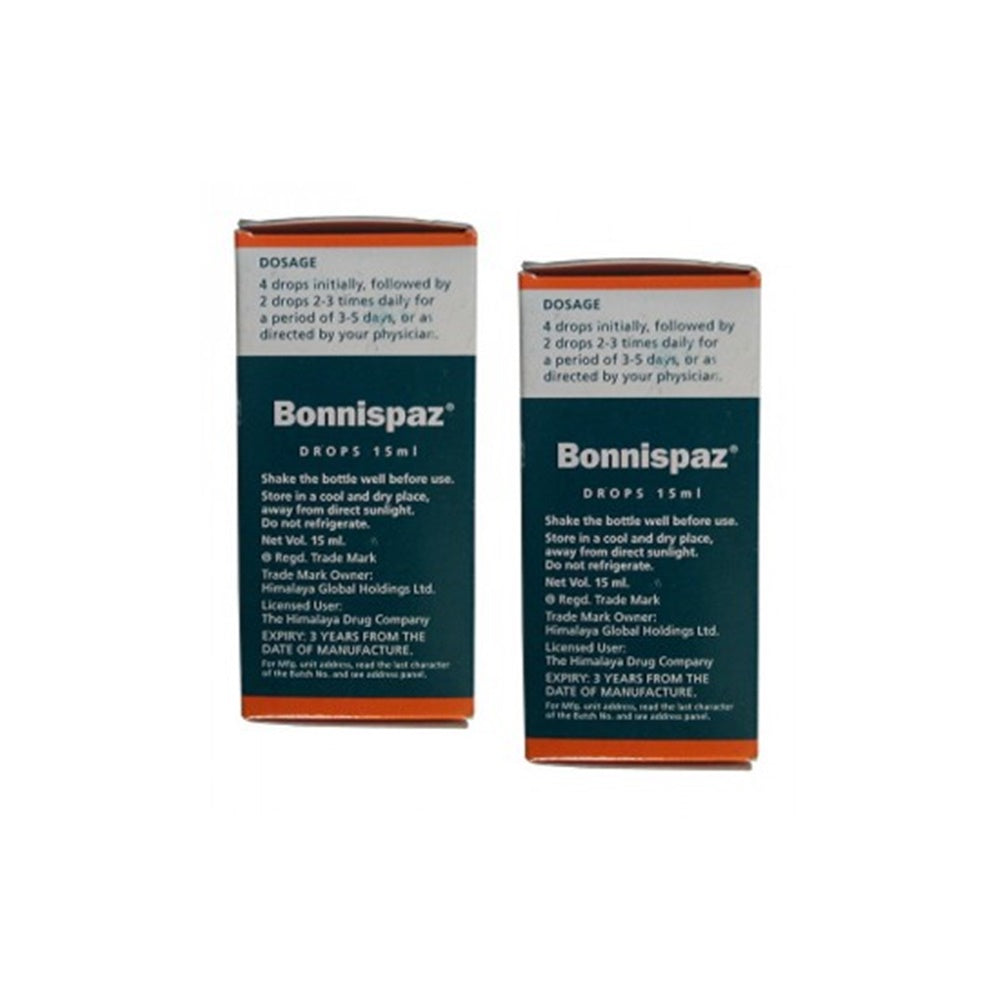 Himalaya Herbals Bonnispaz Drops (15 ml) | Grocsy