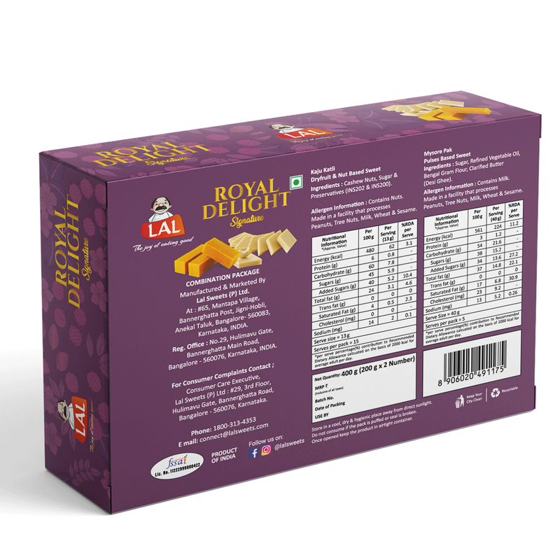 Lal Sweets Royal Delight | Grocsy