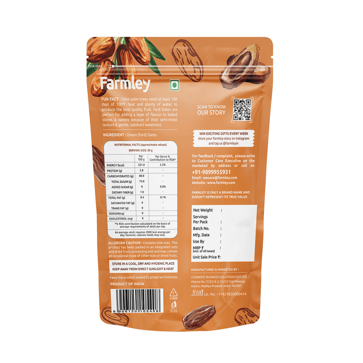 Farmley Omani Fard Dates | Grocsy