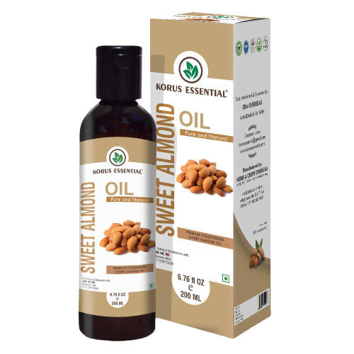 Korus Essential Cold Pressed Sweet Almond Oil | Grocsy