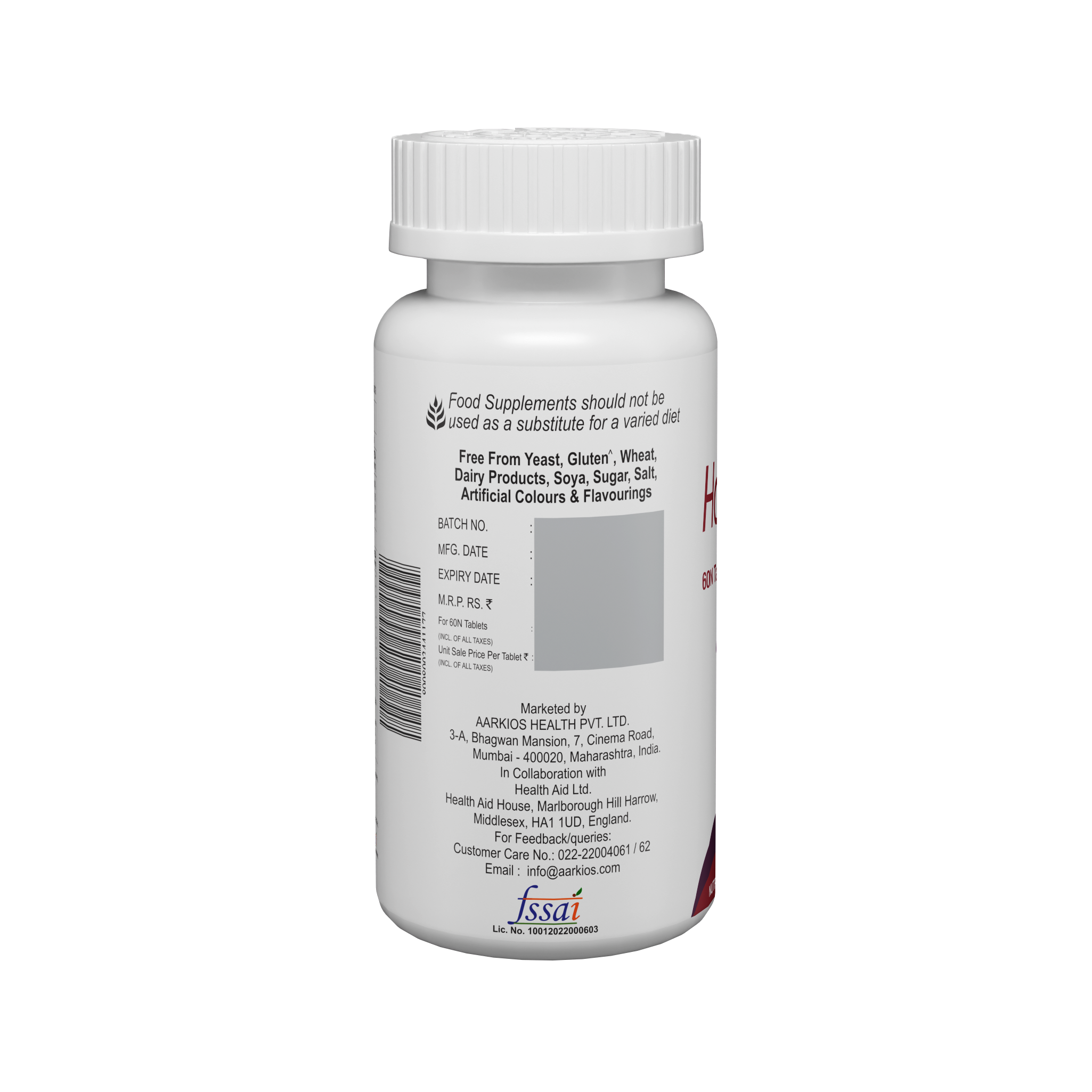 HealthAid Horse Chestnut Complex Tablets