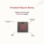 Disguise Satin Smooth Eyeshadow Squares - Frosted Mauve Berry 209 | Grocsy