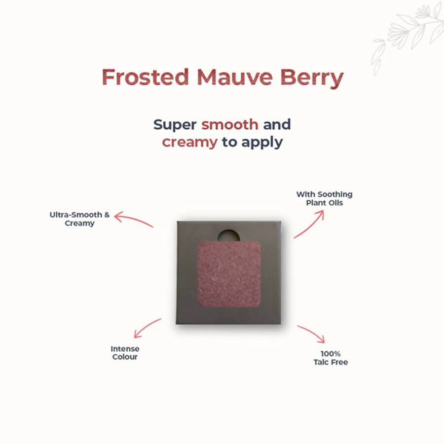 Disguise Satin Smooth Eyeshadow Squares - Frosted Mauve Berry 209 | Grocsy
