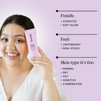 Foxtale Nourishing Face Moisturizer With Niacinamide For 24 Hr Hydration & Lightweight | Grocsy