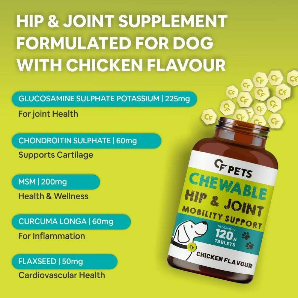 Carbamide Forte Pets Chewable Hip and Joint Tablets | Grocsy