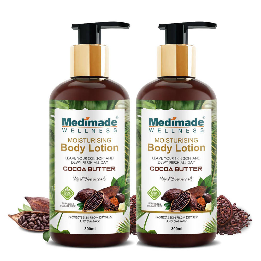 Medimade Wellness Cocoa Butter Moisturising Body Lotion | Grocsy