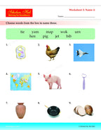 Step By Step Skills Word Wagon-1(Tearble Colourful Worksheets) | Grocsy