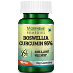 Morpheme Remedies Boswellia Curcumin 95% Veg Capsules | Grocsy