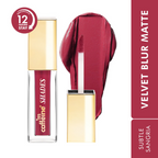 mCaffeine Shades Velvet Blur Matte Liquid Lipstick 12 Hrs Stay & Lightweight - Subtle Sangria | Grocsy