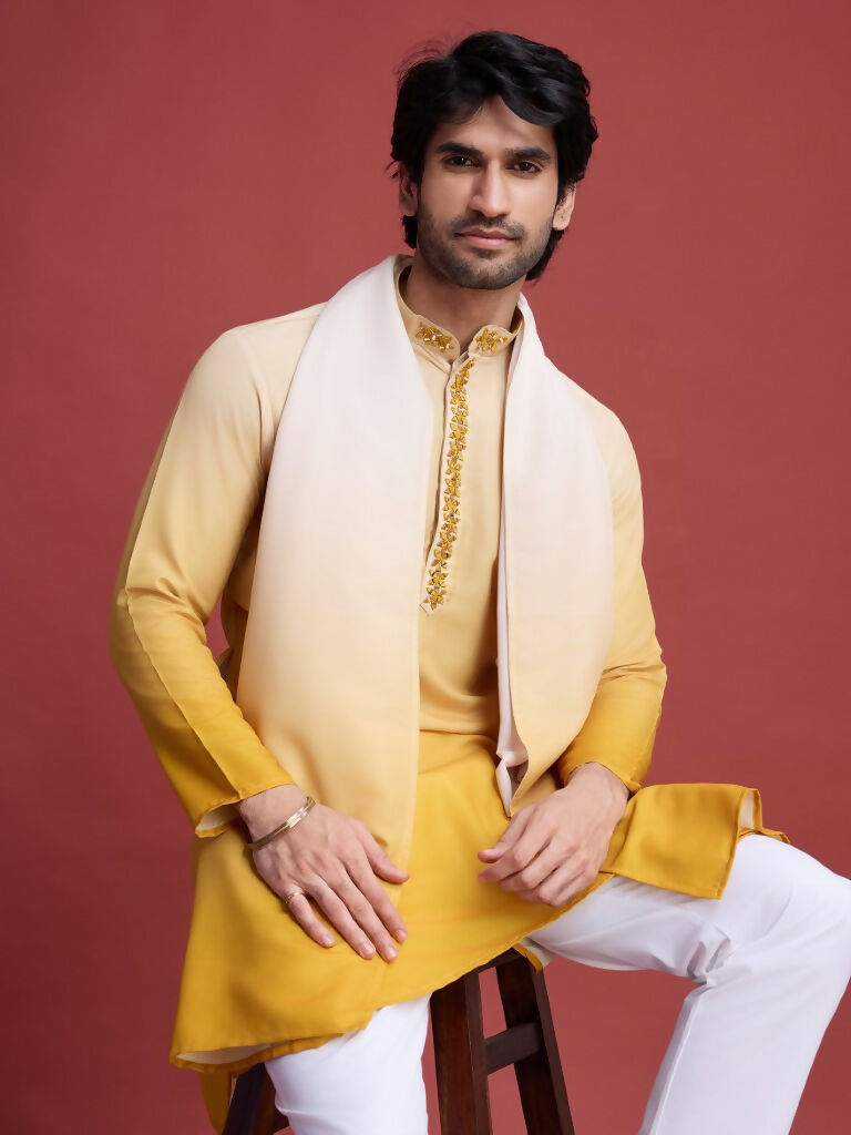 Vastranavya Exclusive Festival Wear Viscose Real Mirror Work Kurta with Dupatta Collection | Grocsy