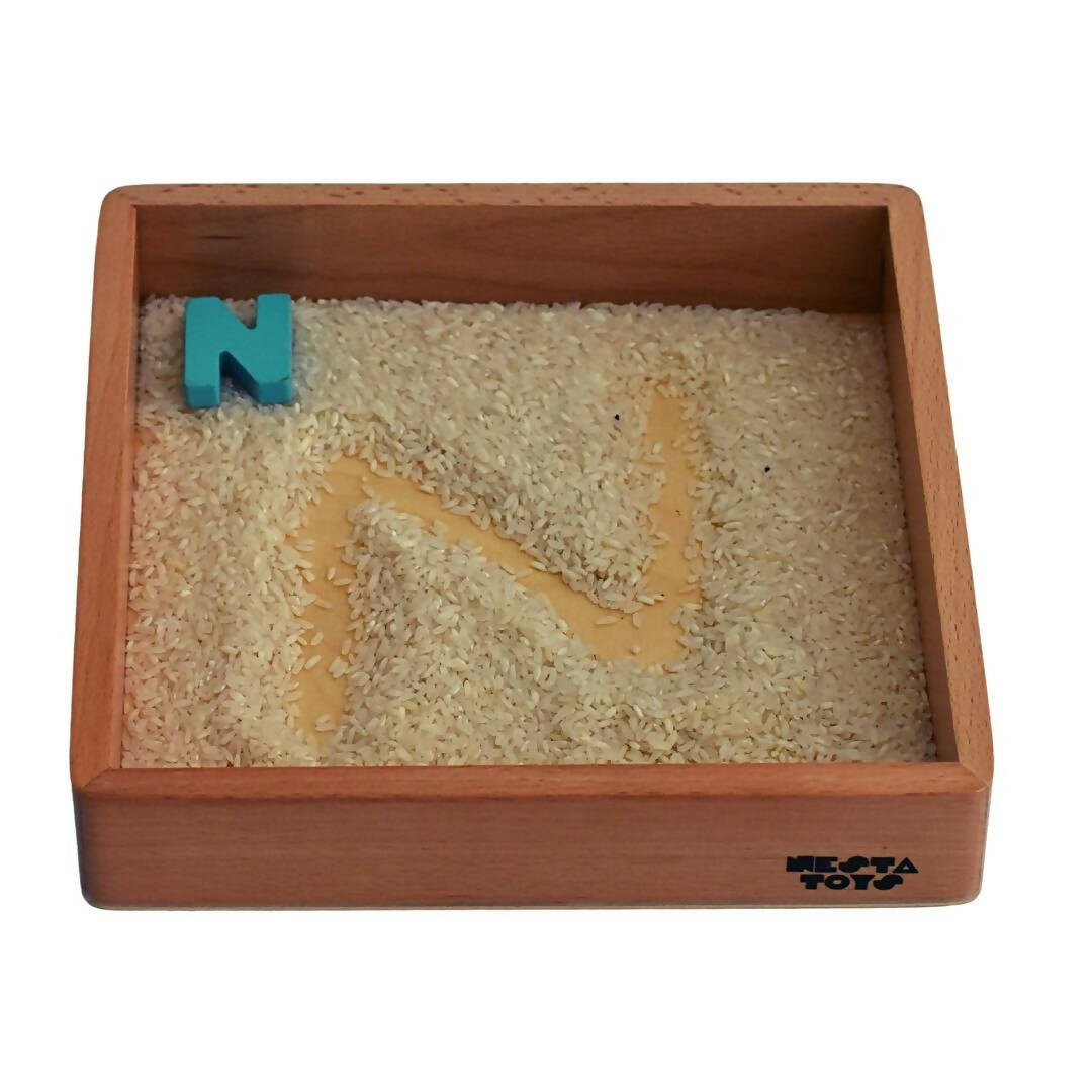 Nesta Toys Montessori Tray - Beech Wood | Grocsy