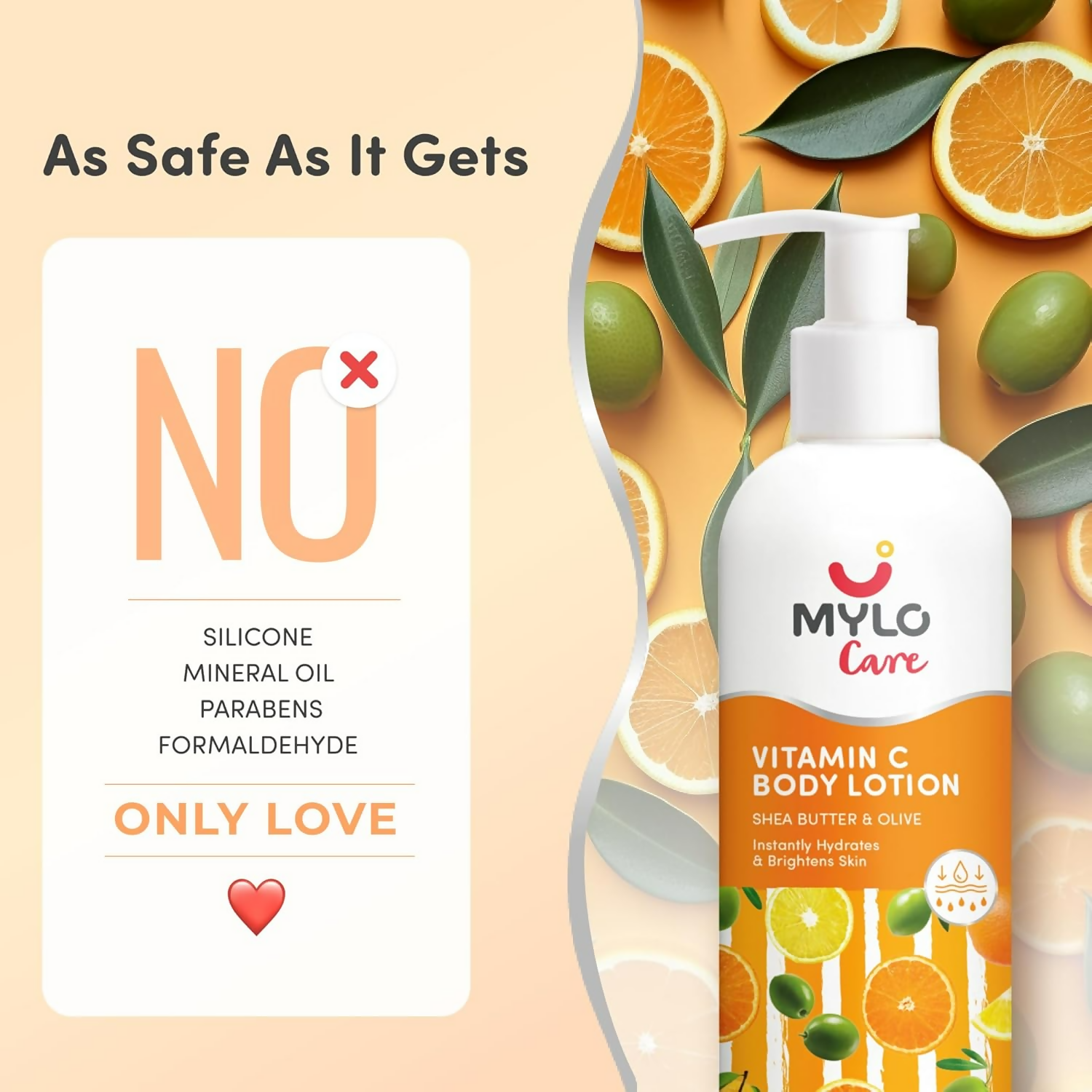 Mylo Vitamin C Body Lotion with Shea Butter | Grocsy