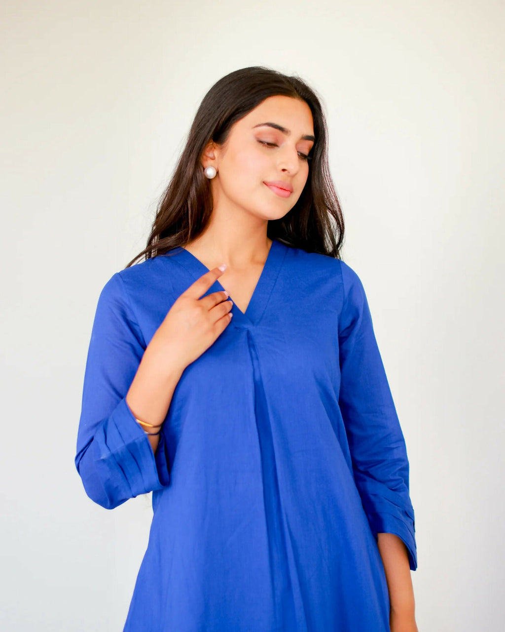 Aayaa Designer Pure Cotton 2 Piece Set Kurti & Set | Grocsy