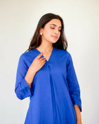 Aayaa Designer Pure Cotton 2 Piece Set Kurti & Set | Grocsy