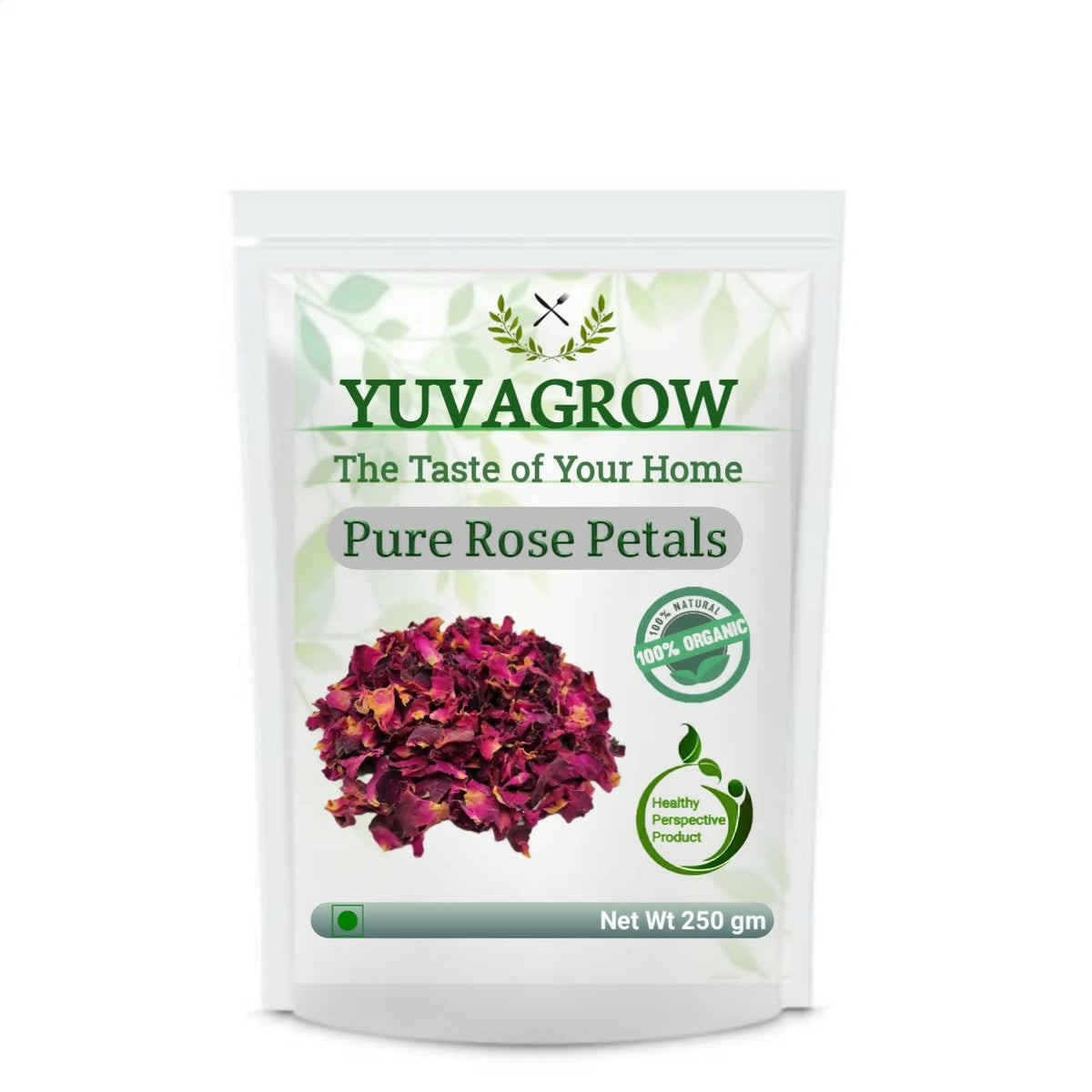 Yuvagrow Pure Rose Petals | Grocsy