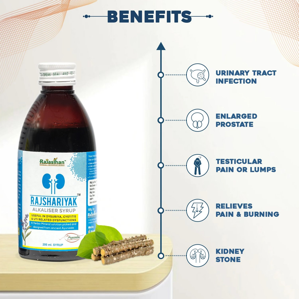 Rajasthan Herbals Rajshariyak Alkaliser Syrup | Grocsy