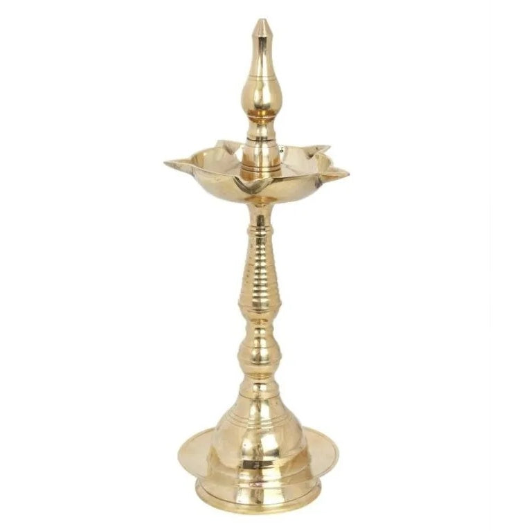 Fancy Kerela Samay Diya Oil Diwali Puja Lamp | Grocsy