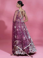 Tulsi Art Breathtaking Wine Sequins Soft Net Function Wear Lehenga Choli | Grocsy