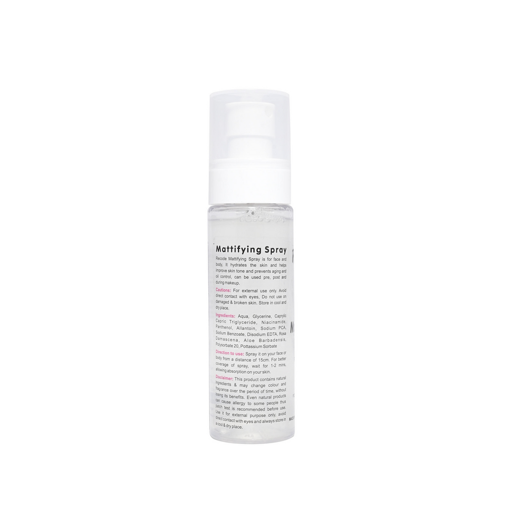 Recode Mattifying Spray | Grocsy