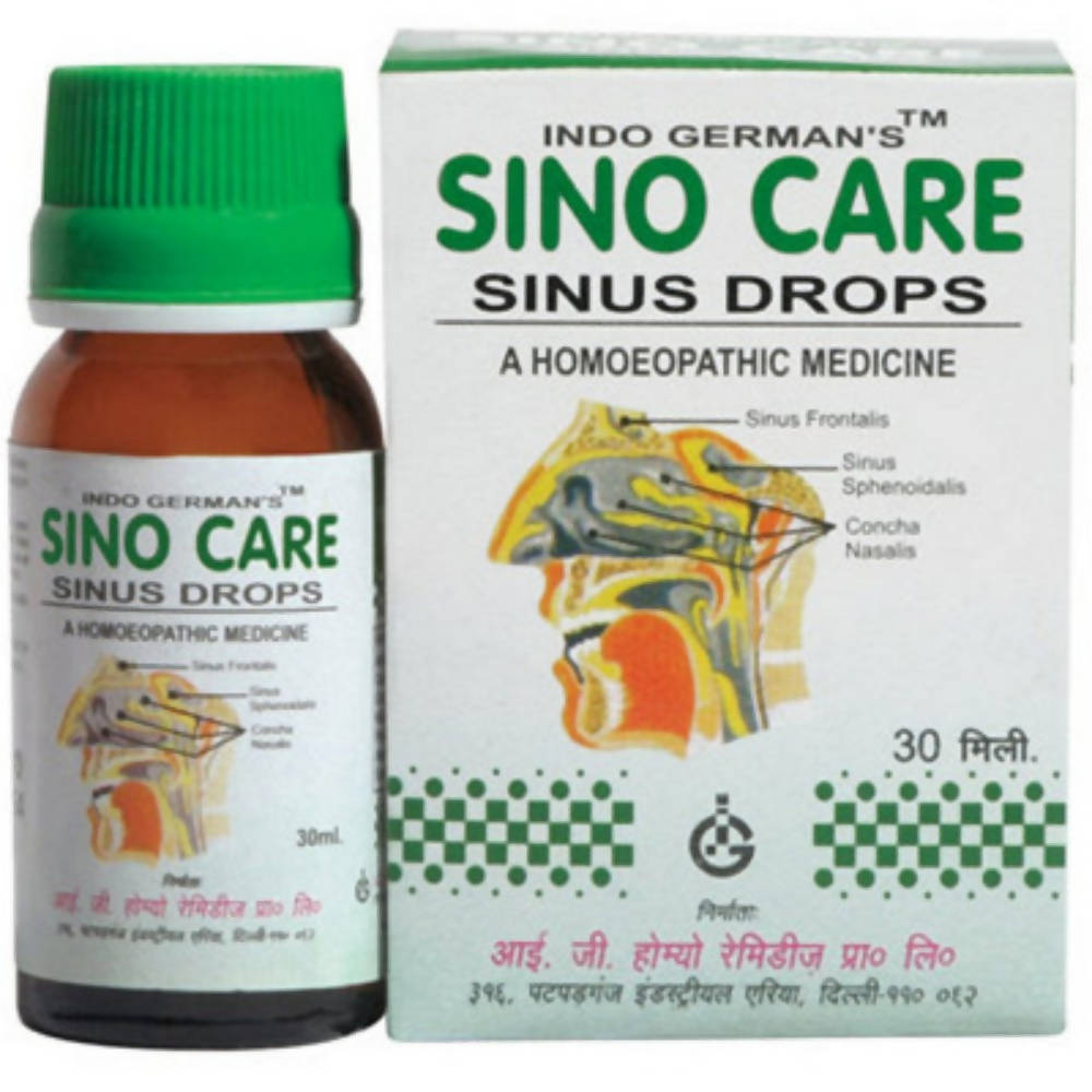 Indo German's Homeopathy Sino Care Sinus Drops | Grocsy