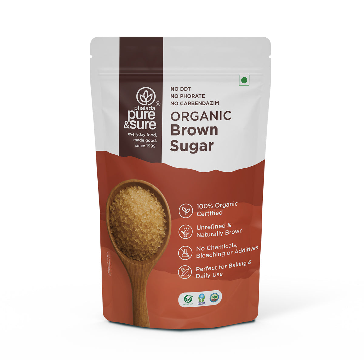 Pure & Sure Organic Sugar Brown | Grocsy