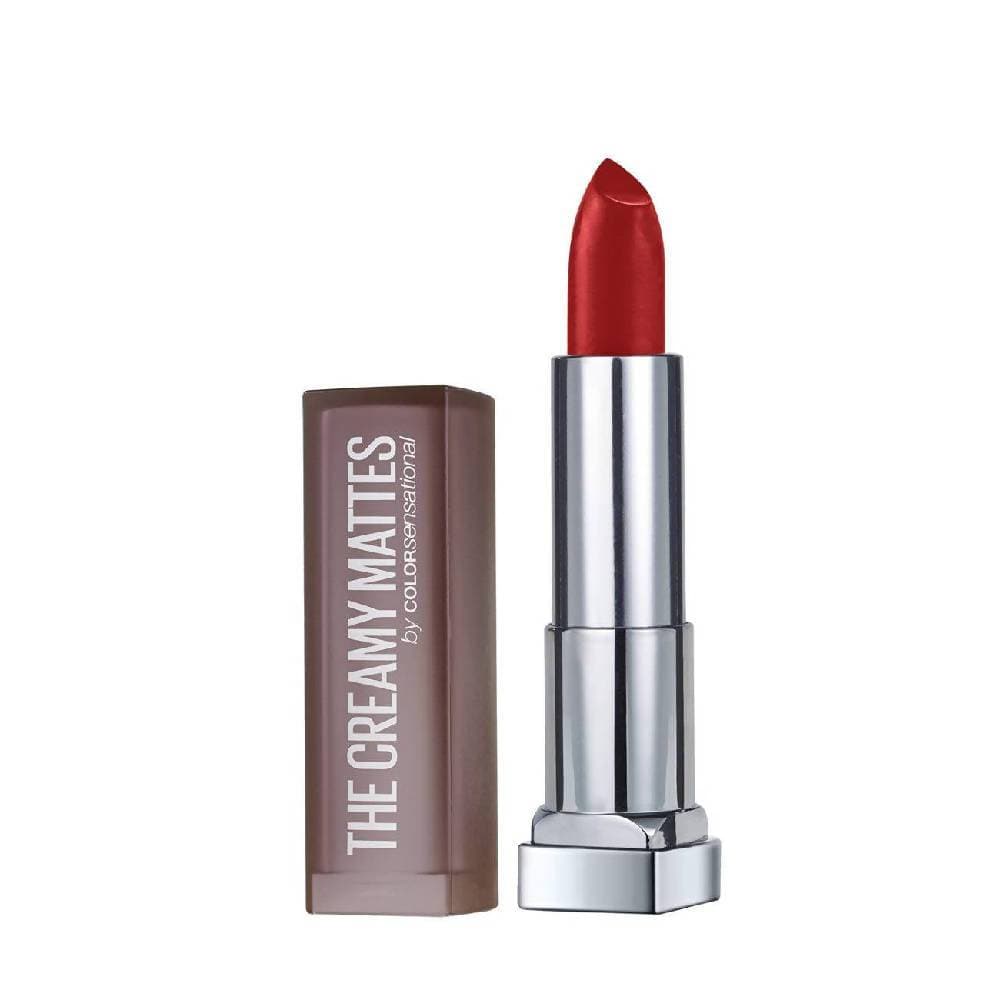 Maybelline New York Color Sensational Creamy Matte Lipstick / 634 Bold Crimson | Grocsy