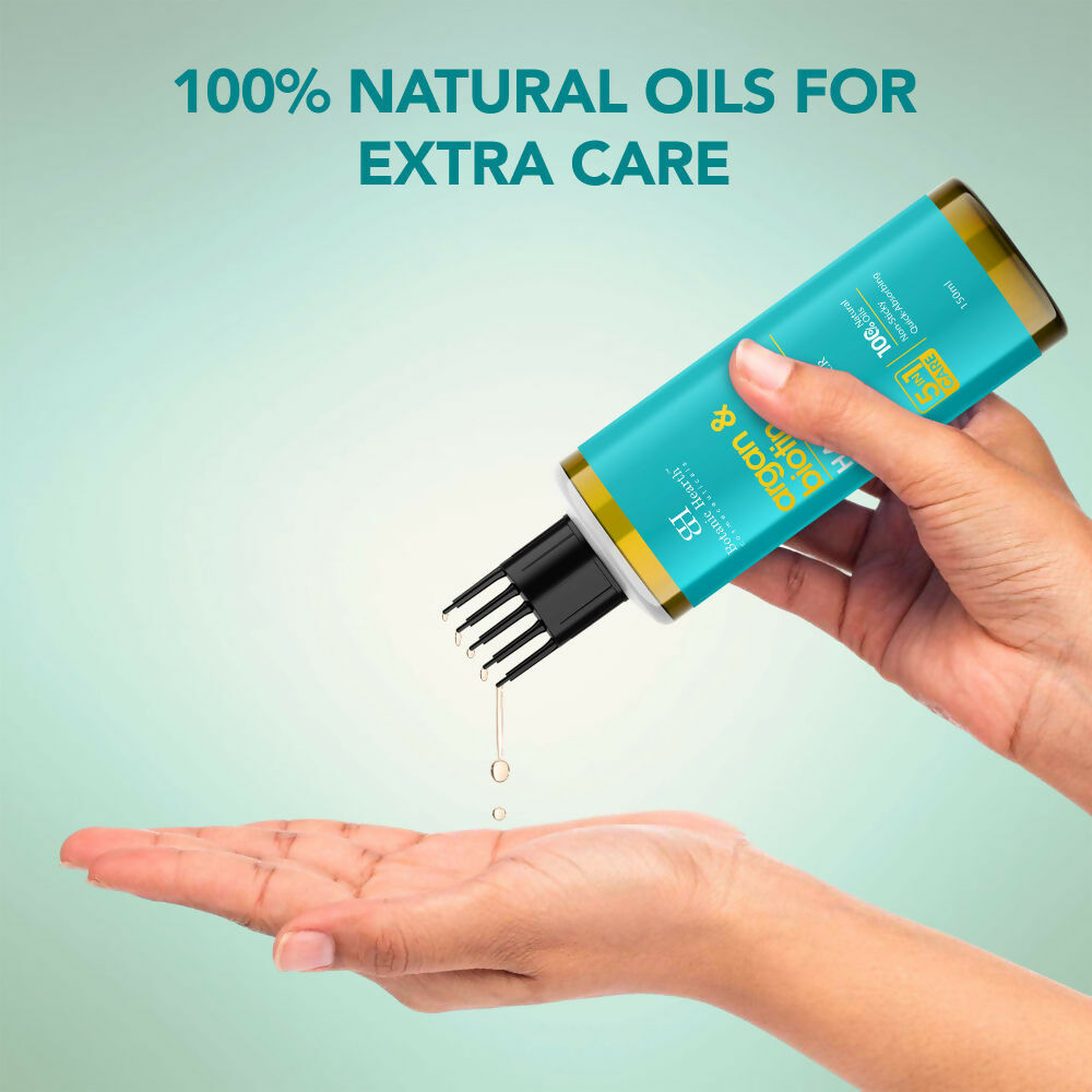 Botanic Hearth Argan & Biotin Hair Oil | Grocsy