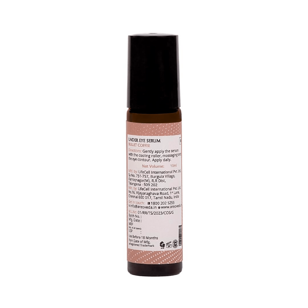 AreoVeda Under Eye Serum With CryoCoffee | Grocsy