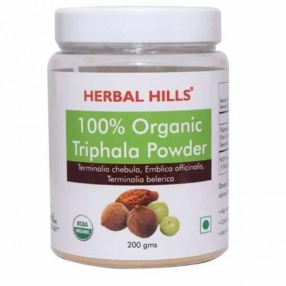 Herbal Hills Ayurveda Organic Triphala Powder | Grocsy