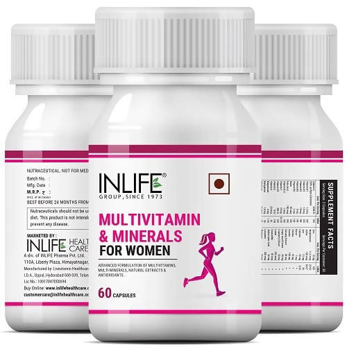 Inlife Multivitamin And Minerals Capsules For Women | Grocsy