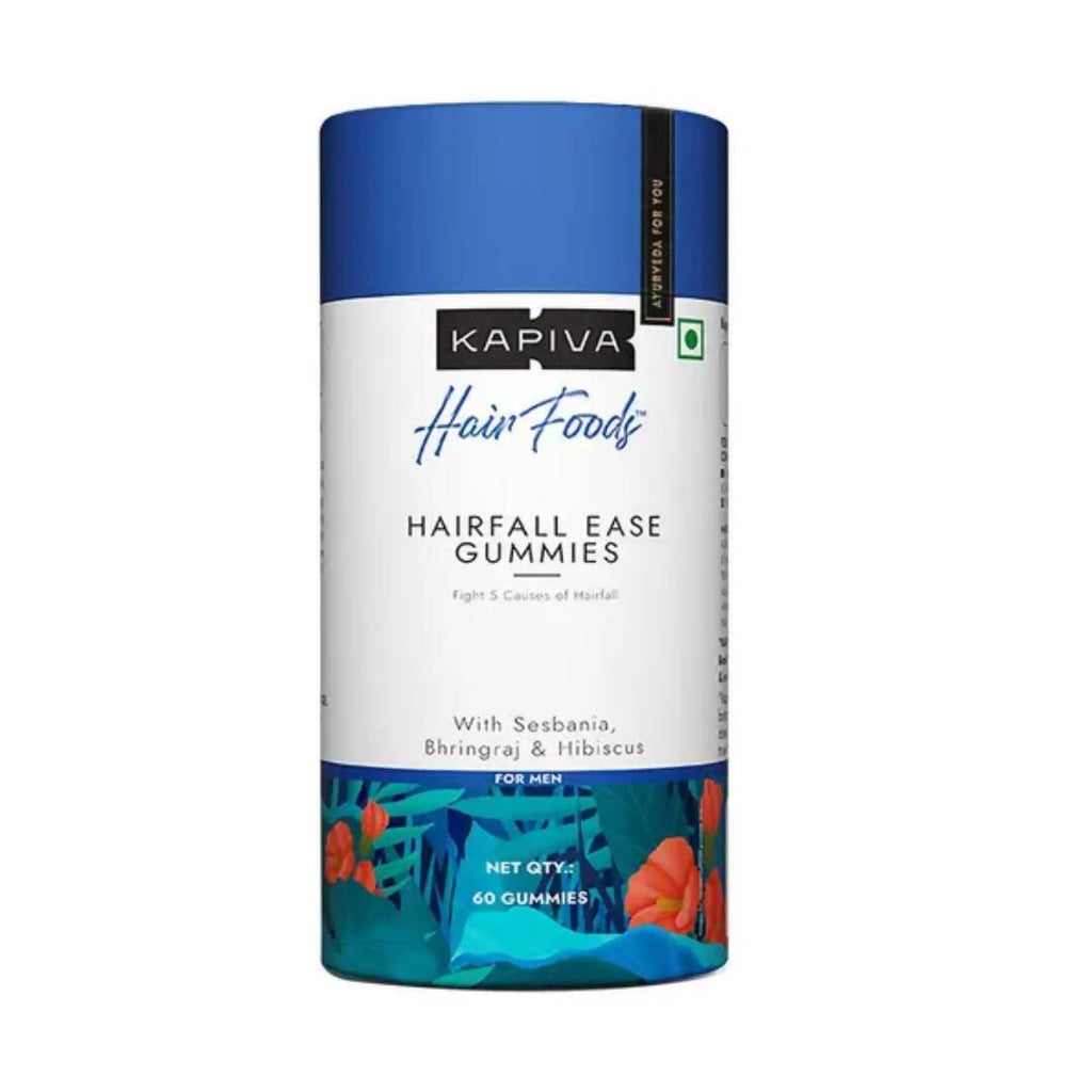 Kapiva Ayurveda Hairfall Ease Gummies For Men | Grocsy