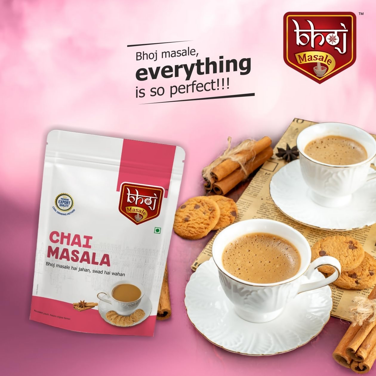Bhoj Masale Chai Masala | Grocsy