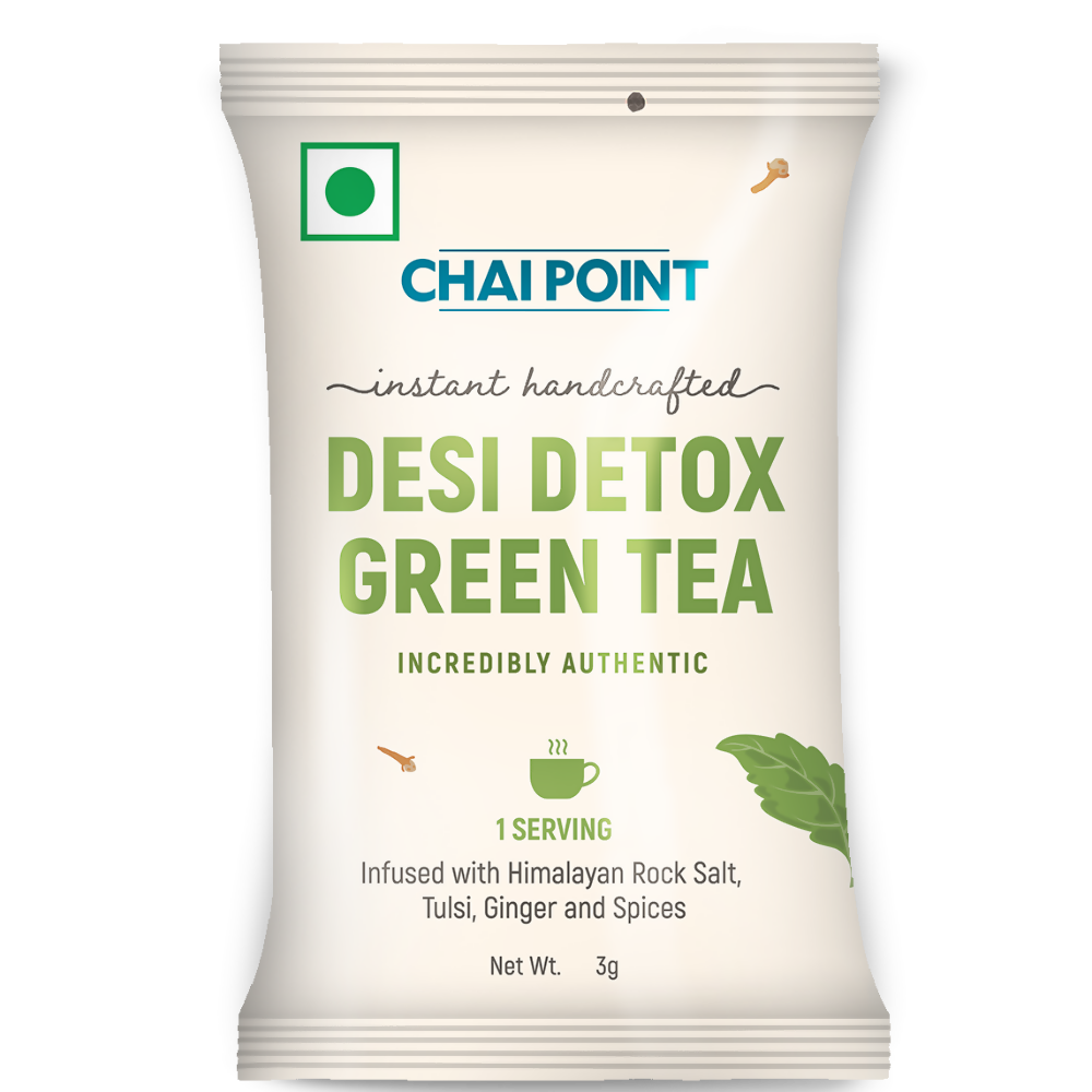 Chai Point Desi Detox Green Instant Tea | Grocsy