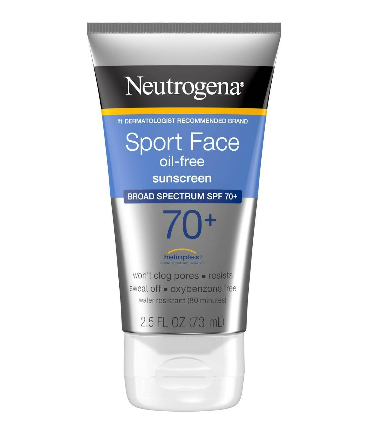 Neutrogena Sport Face Oil-Free Lotion Sunscreen SPF 70 | Grocsy