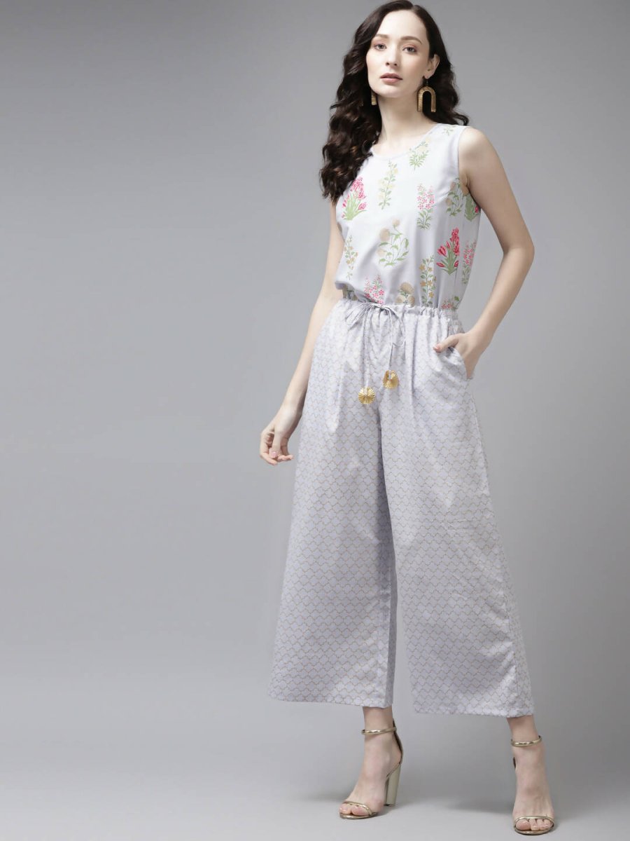 Ahalyaa Women's wear trendy Jumpsuit - Blue | Grocsy