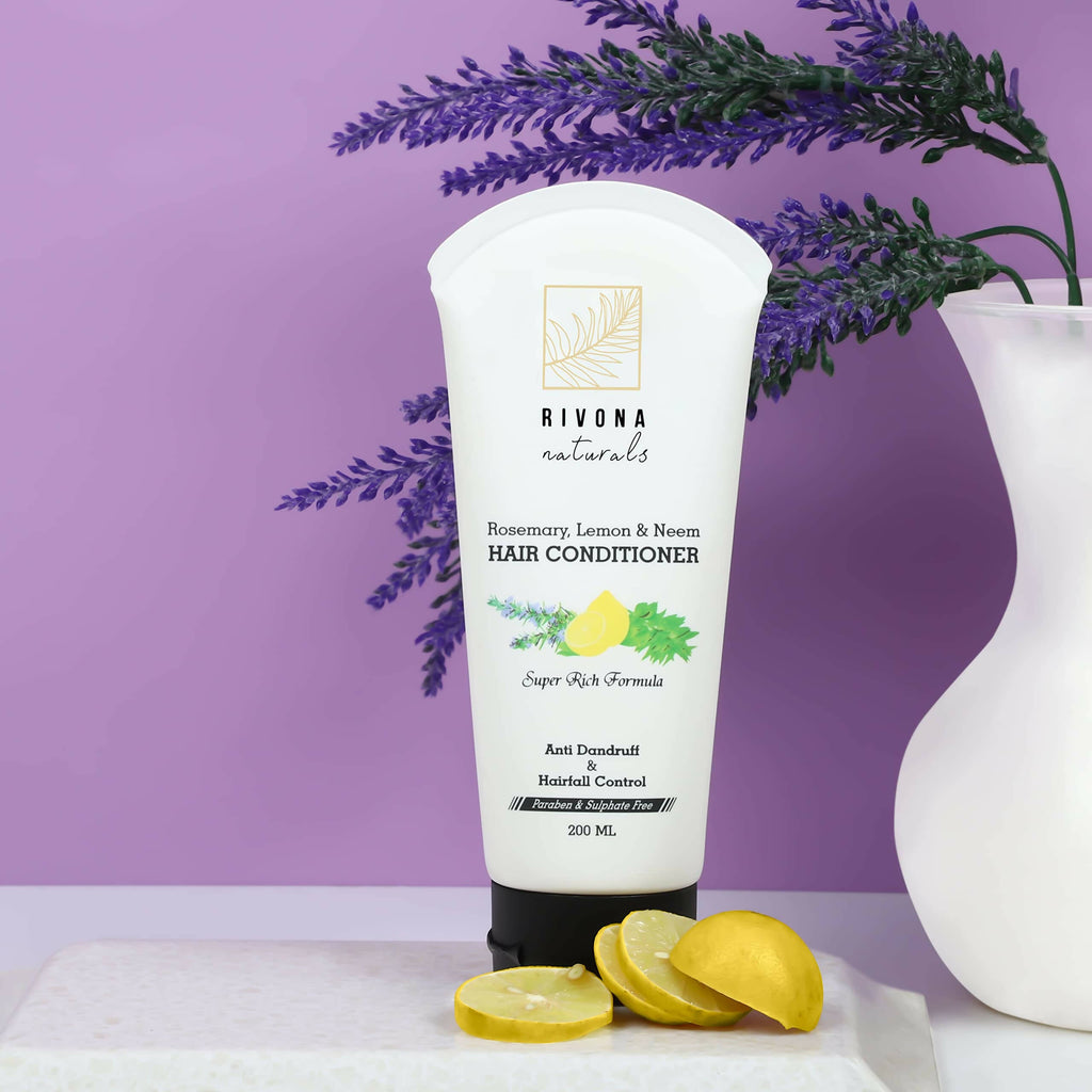Rivona Naturals Rosemary, Lemon & Neem Hair Conditioner | Grocsy