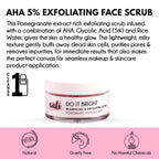 Auli Do It Bright AHA 5% Exfoliating Face Scrub | Grocsy