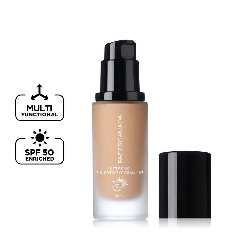 Faces Canada Ultime Pro Sun Defense CC Cream Luxe SPF 50 | Grocsy