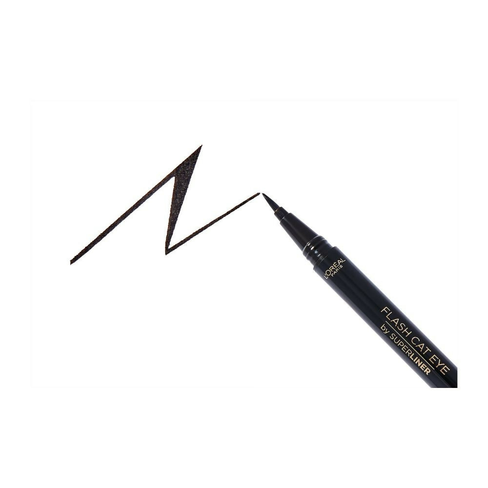 L'Oreal Paris Flash Cat Eye Eyeliner - Black | Grocsy
